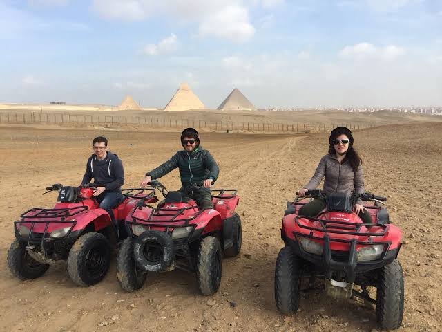 ATV Quad Bike Ride at Giza Pyramids